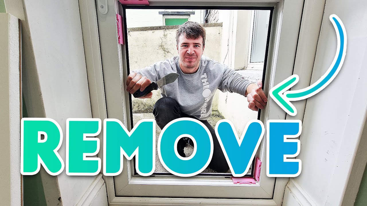 How To Remove A uPVC Door Panel