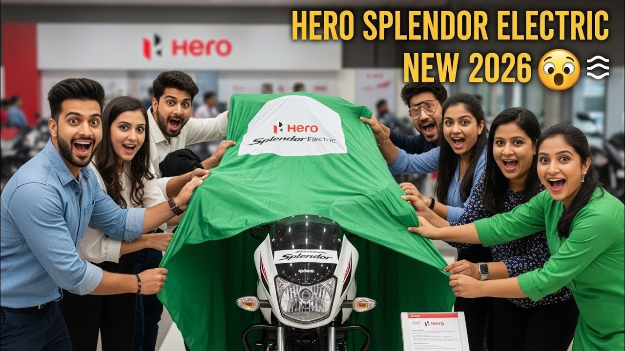 2026 Hero Splendor Electric Bike | Petrol Bikes Ka Game Khatam!