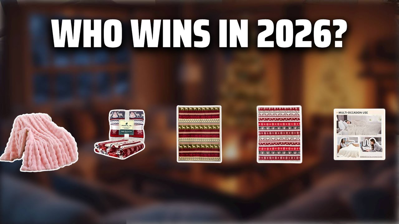 The Top 5 Best Cozy Christmas Blanket in 2026 - Must Watch Before Buying!