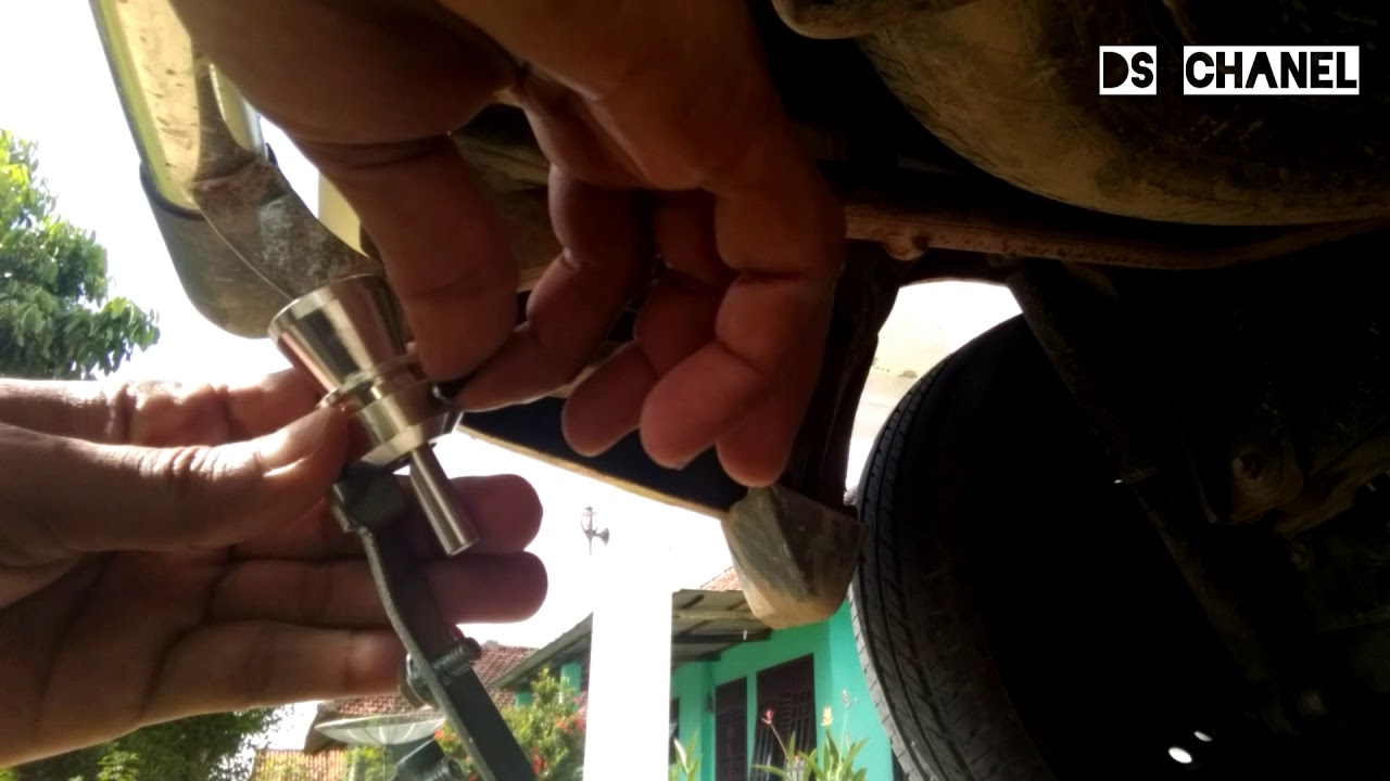 Cara Pasang Turbo Sound Whistler  di Mobil Bensin
