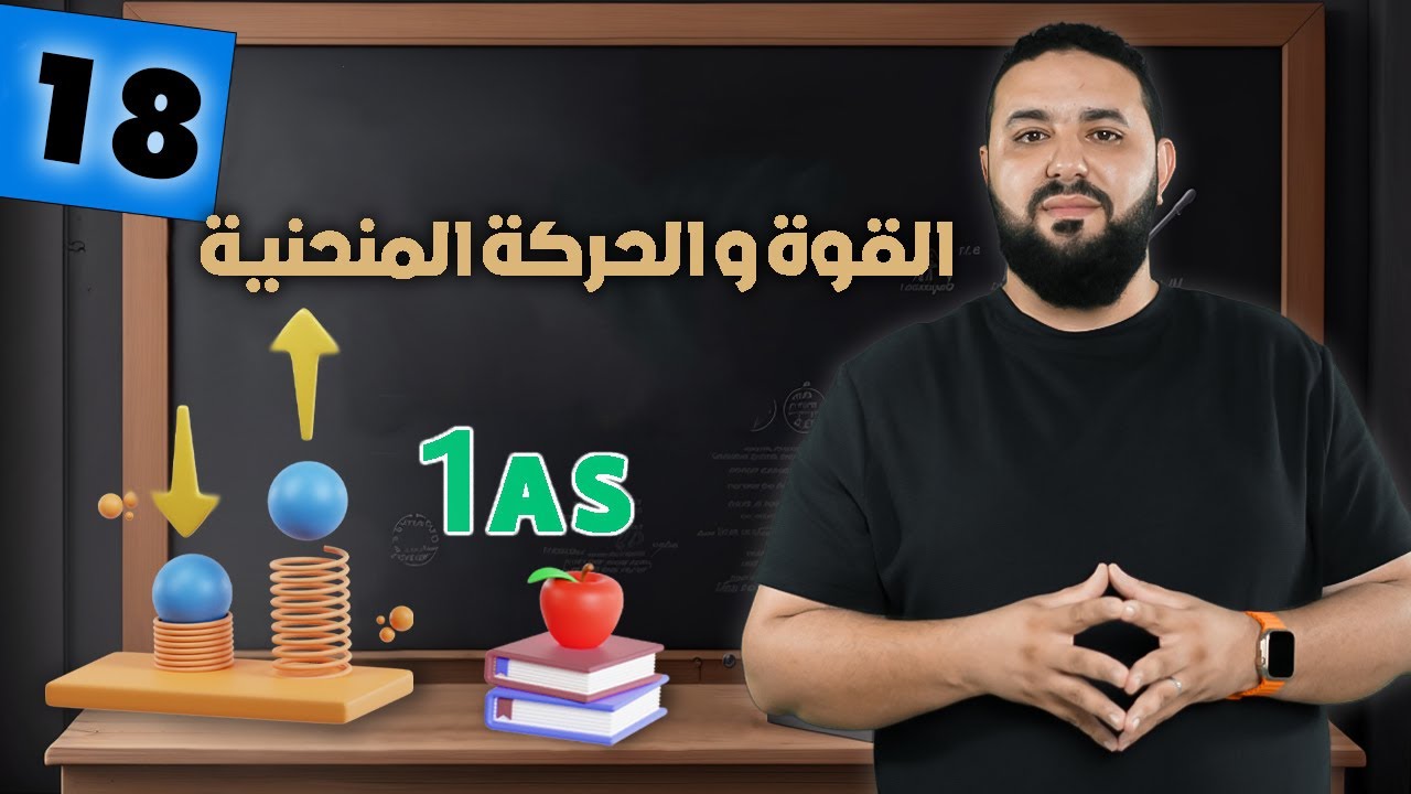 القوة و الحركة المنحنية ج01 II أولى ثانوي