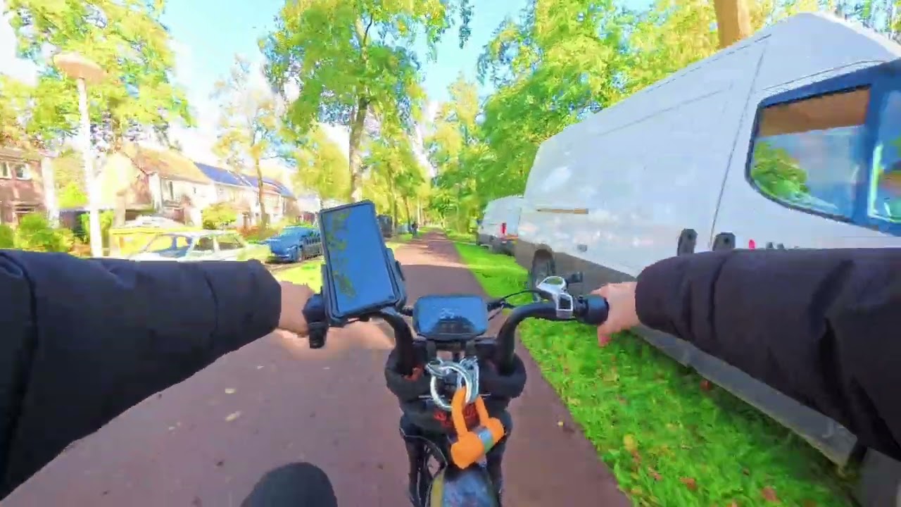 Insta360 x5 fatbike POV