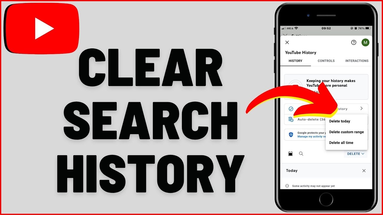 How To Delete Search History On YouTube 2025 | NEW UPDATE!