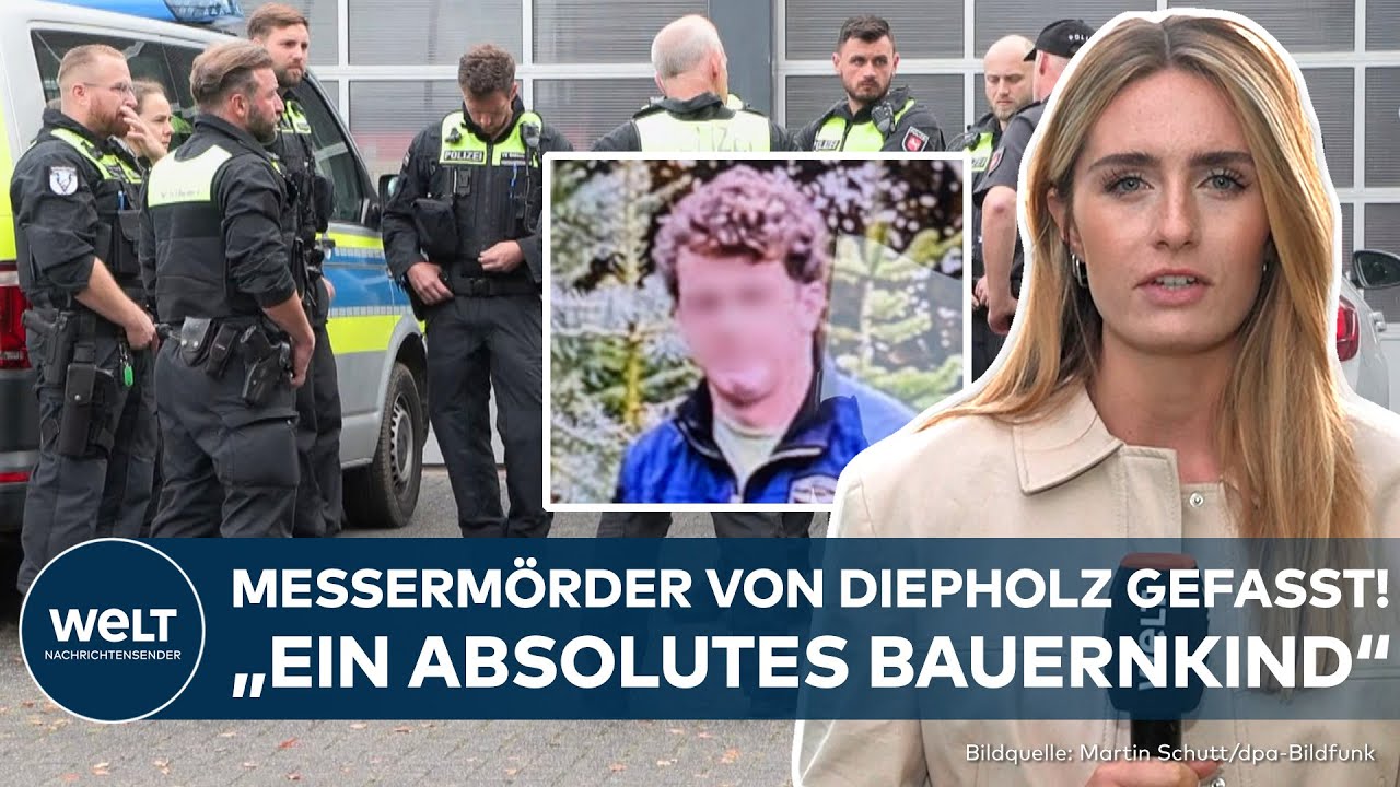 DIEPHOLZ: Polizei fasst Messermörder! Verdächtiger „absolutes Bauernkind, immer alleine unterwegs“