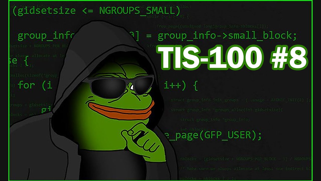 Пишем драйвер для GPU. Segment 50370  [TIS-100]