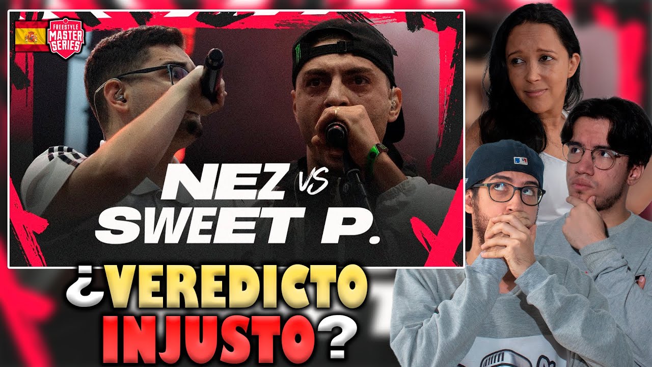 🤔¡BATALLA MUY CERRADA! - COLOMBIANOS REACCIONAN a SWEET PAIN vs NEZ [FMS ESPAÑA 2025]