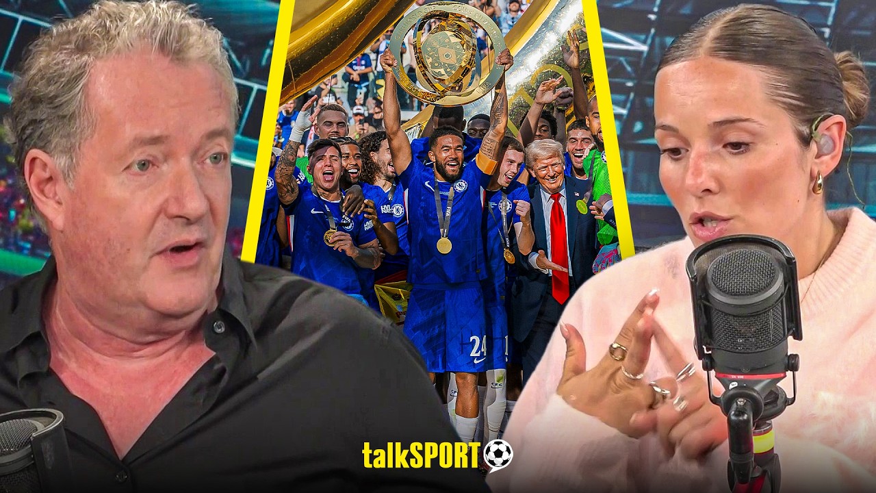 Olivia Buzaglo FIRES BACK at Piers Morgan by LISTING Chelsea's trophy haul during Arsenal's drought