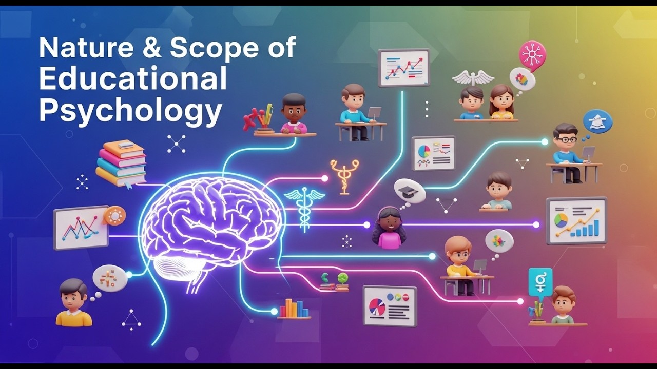 “The Nature & Scope of Educational Psychology | Complete Concept Explained”