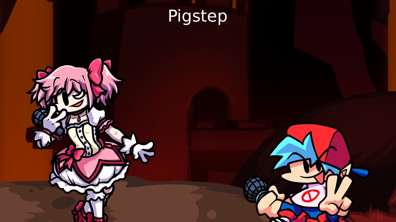 Pigstep But Madoka sings it FNF