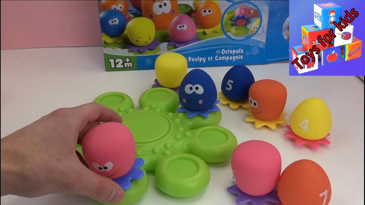 TOMY Octopals - Bath Time Fun for Young Kids - Demo