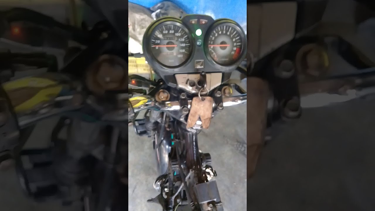 Perbaikan lampu netral, klakson dan stater yg mati pada honda megapro-montir montor chanel