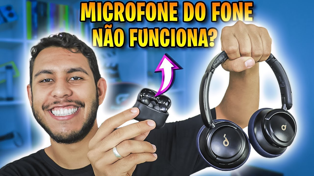 MICROFONE do FONE BLUETOOTH NÃO FUNCIONA? Aprenda a Resolver ✅