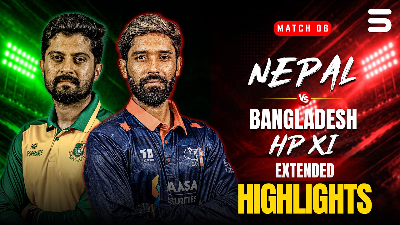 Full Highlights | Nepal vs Bangladesh | Match 6 | Top End 2026 | ZP1J