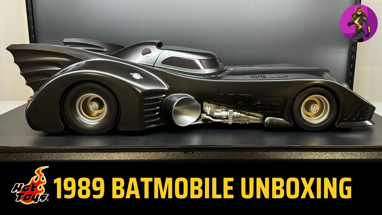 Hot Toys Batman 1989 Batmobile Unboxing & First Impression