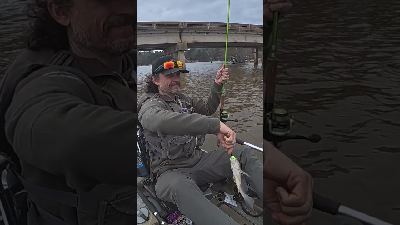 Do you eat them or throw back? #gu #fishing #freshwaterfishing #kayakfishingtips #outdoors