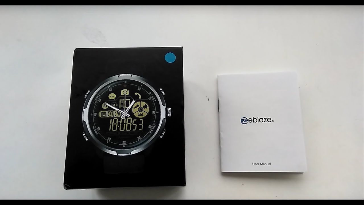 Гибридные смарт часы Zeblaze Vibe 4 hybrid smartwatch — одни из лучших трудях в этом сегменте
