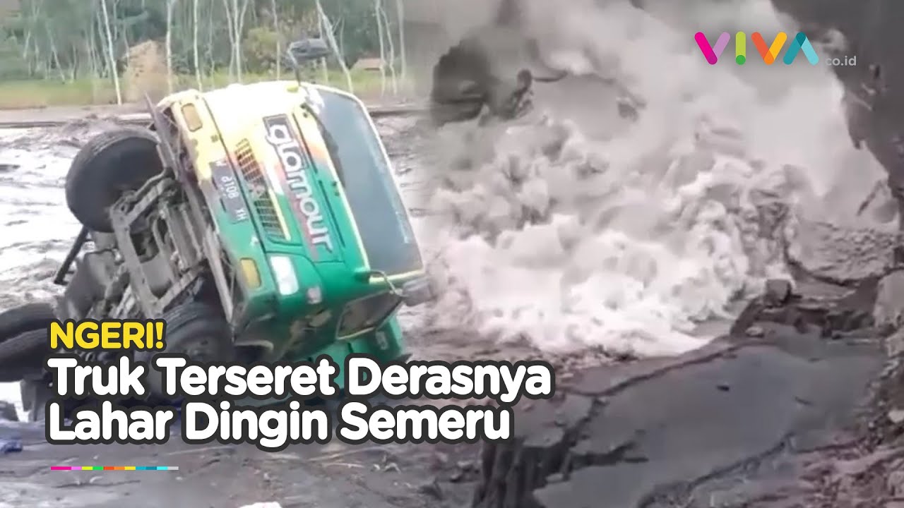 Terjadi Lagi! Gunung Semeru Muntahkan Banjir Lahar Dingin