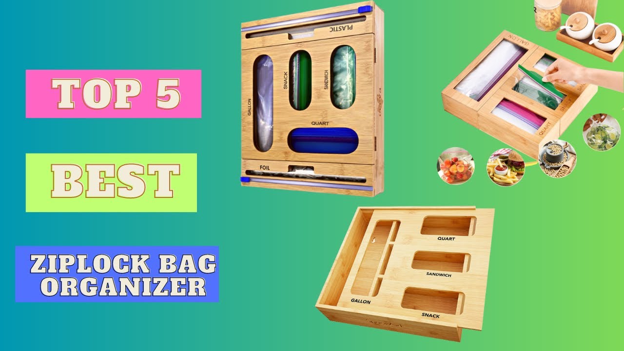 Best Ziplock Bag Organizer | Top 5 My Best | 2023