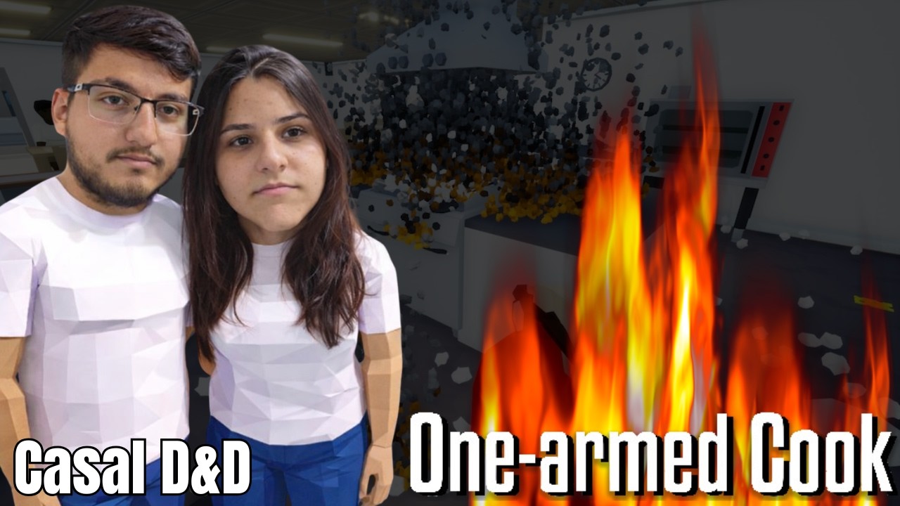 ESSA COZINHA ESTÁ UM CAOS! - JOGANDO ONE ARMED COOK