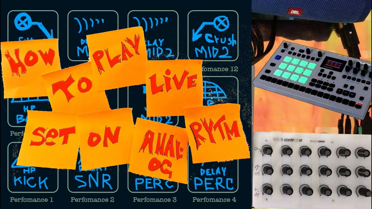 How to Play Live Set on Elektron Analog Rytm