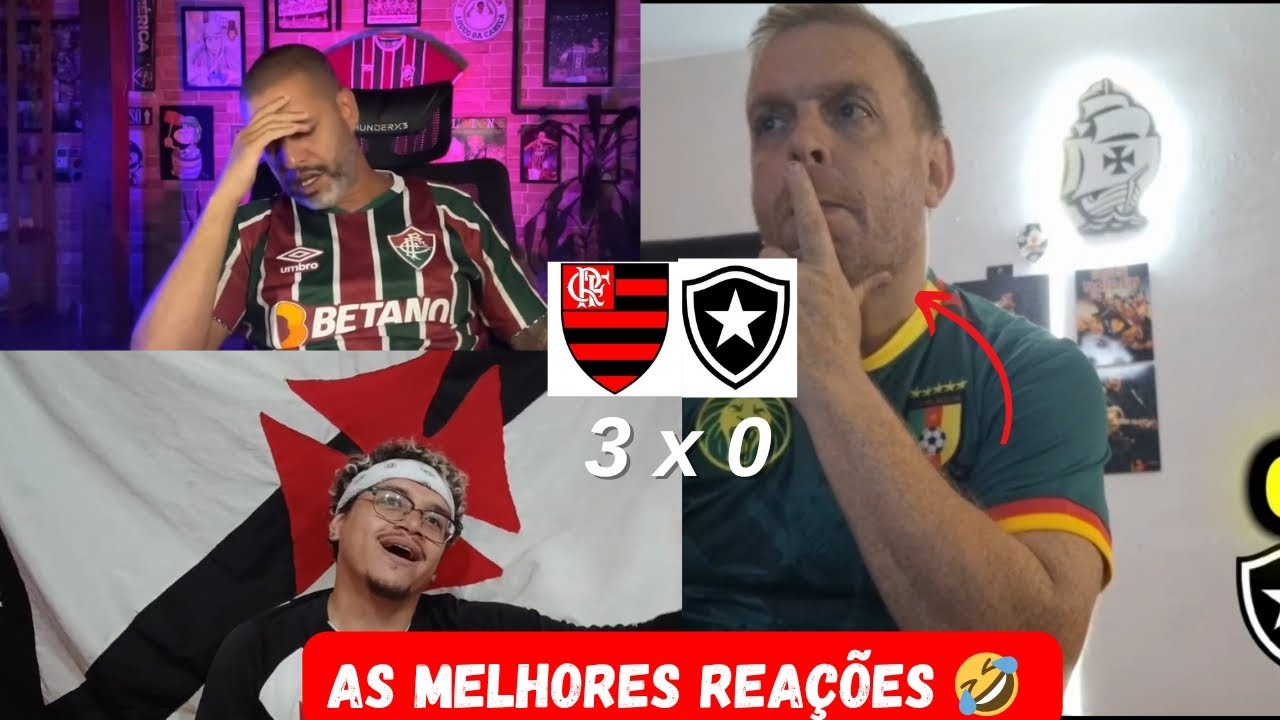 VEJA AS MELHORES REAÇÕES DOS RIVAIS DO FLAMENGO🤣