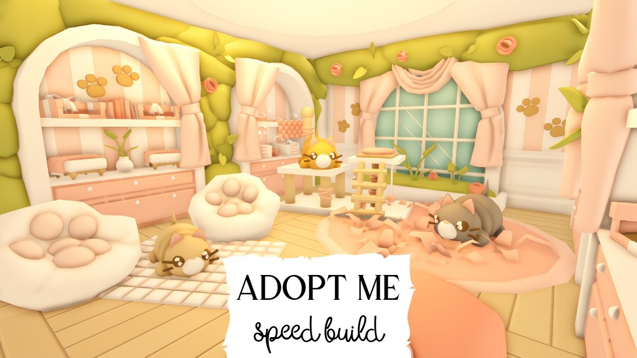 Kitty Grinding Home Speed Build 🐾 Roblox Adopt Me!