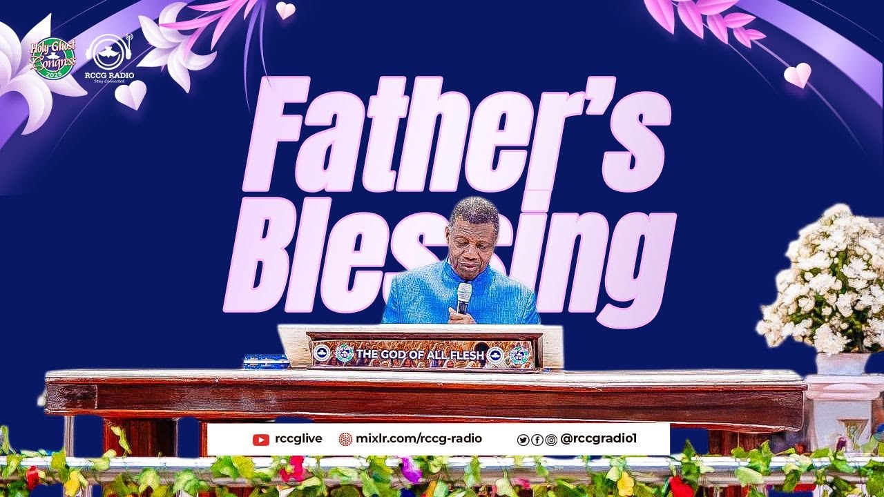 PASTOR E.A ADEBOYE | RCCG HOLY GHOST CONGRESS 2025 - DAY 6 EVENING SERVICE