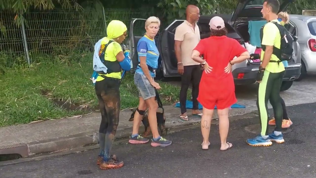 LA TRANS MARTINIQUE 2024. GRAND-RIVIERE  VIA SAINTE-ANNE.