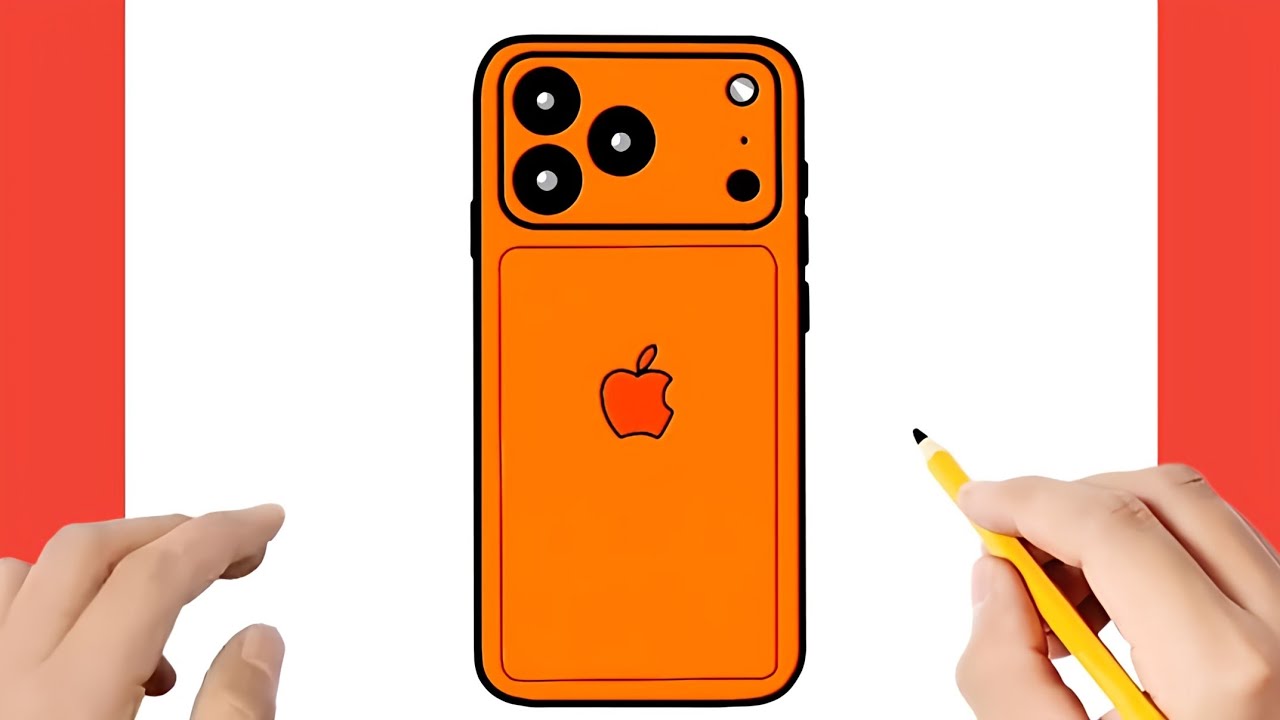 Jak narysować iPhone'a 17 Pro Max