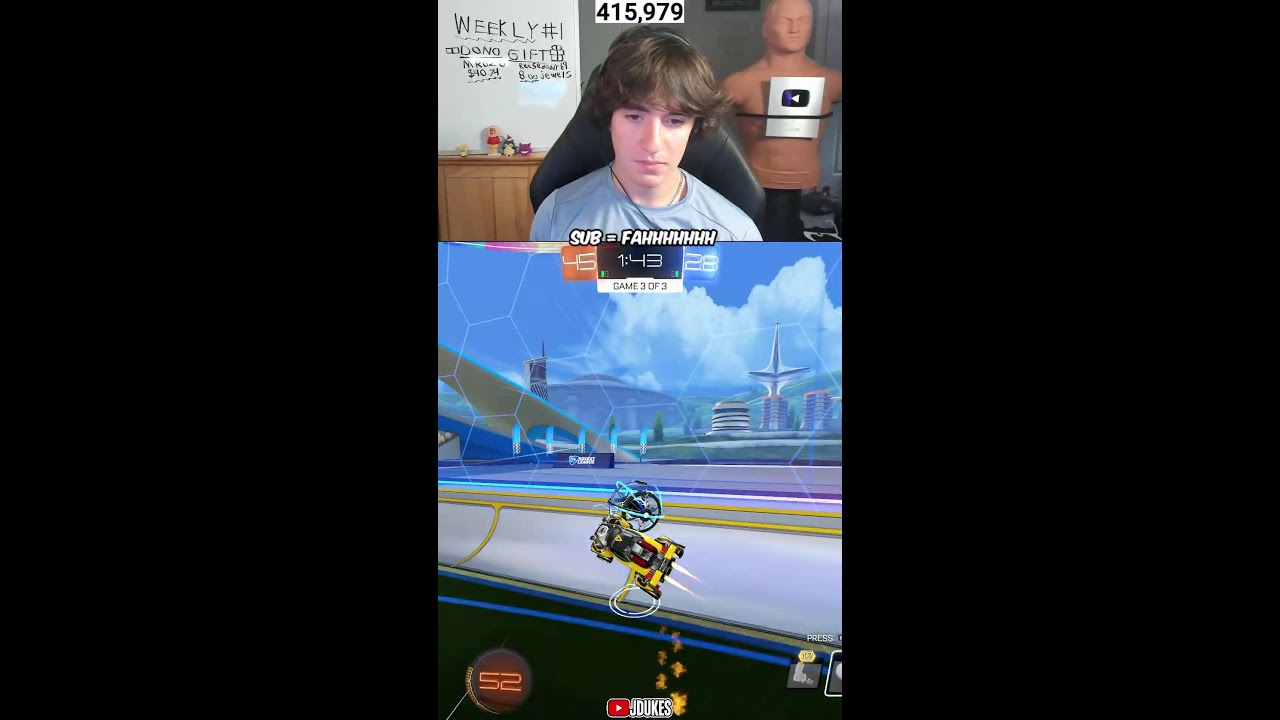 🔴THIS IS ROCKET LEAGUE #shorts
