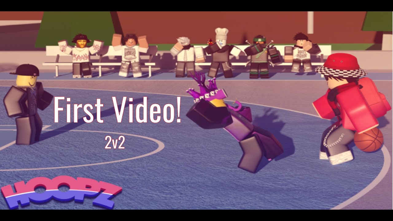 2v2ing Stxtically and AstralHeal (Roblox Hoopz)