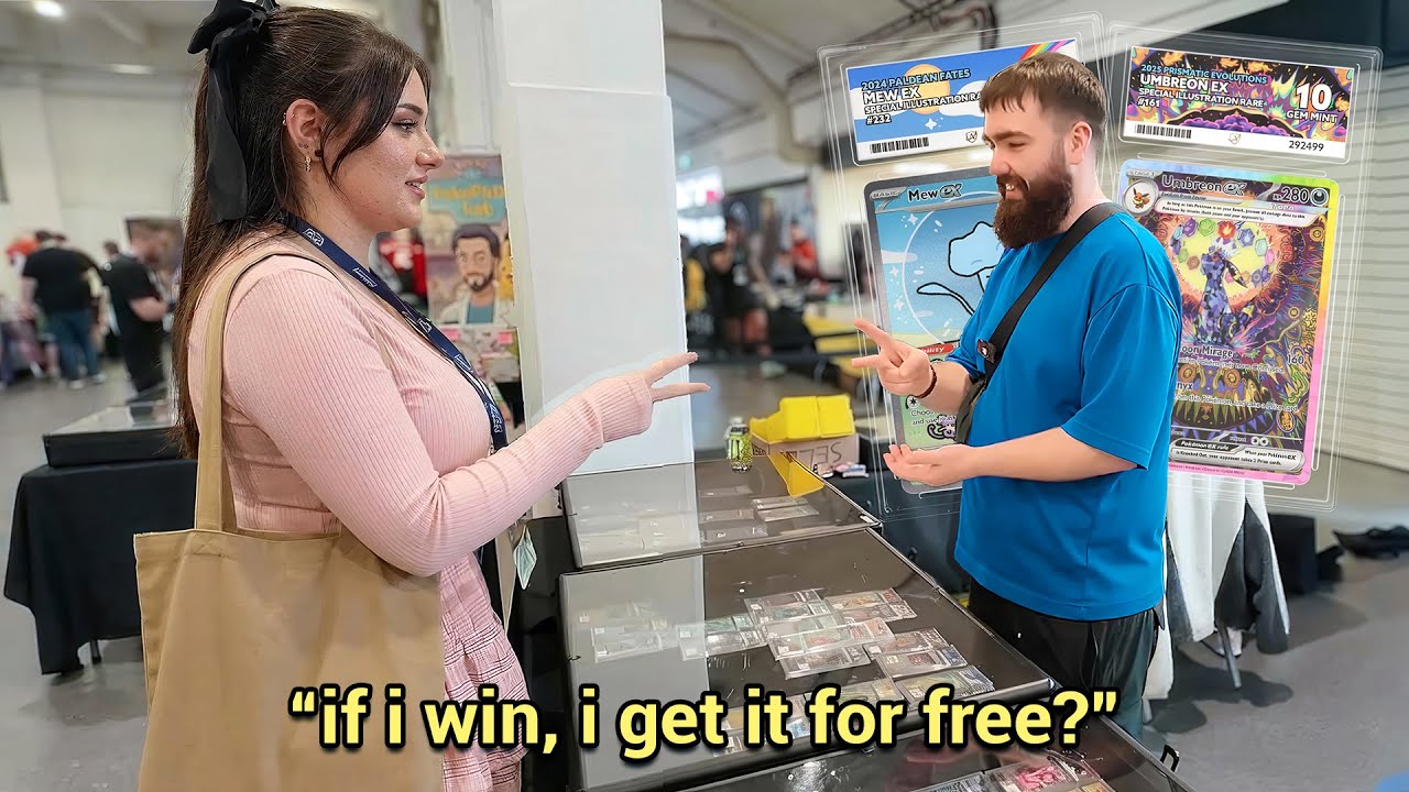 Big Pokémon Deal Decided by Rock Paper Scissors | Vendor POV at London Card Show