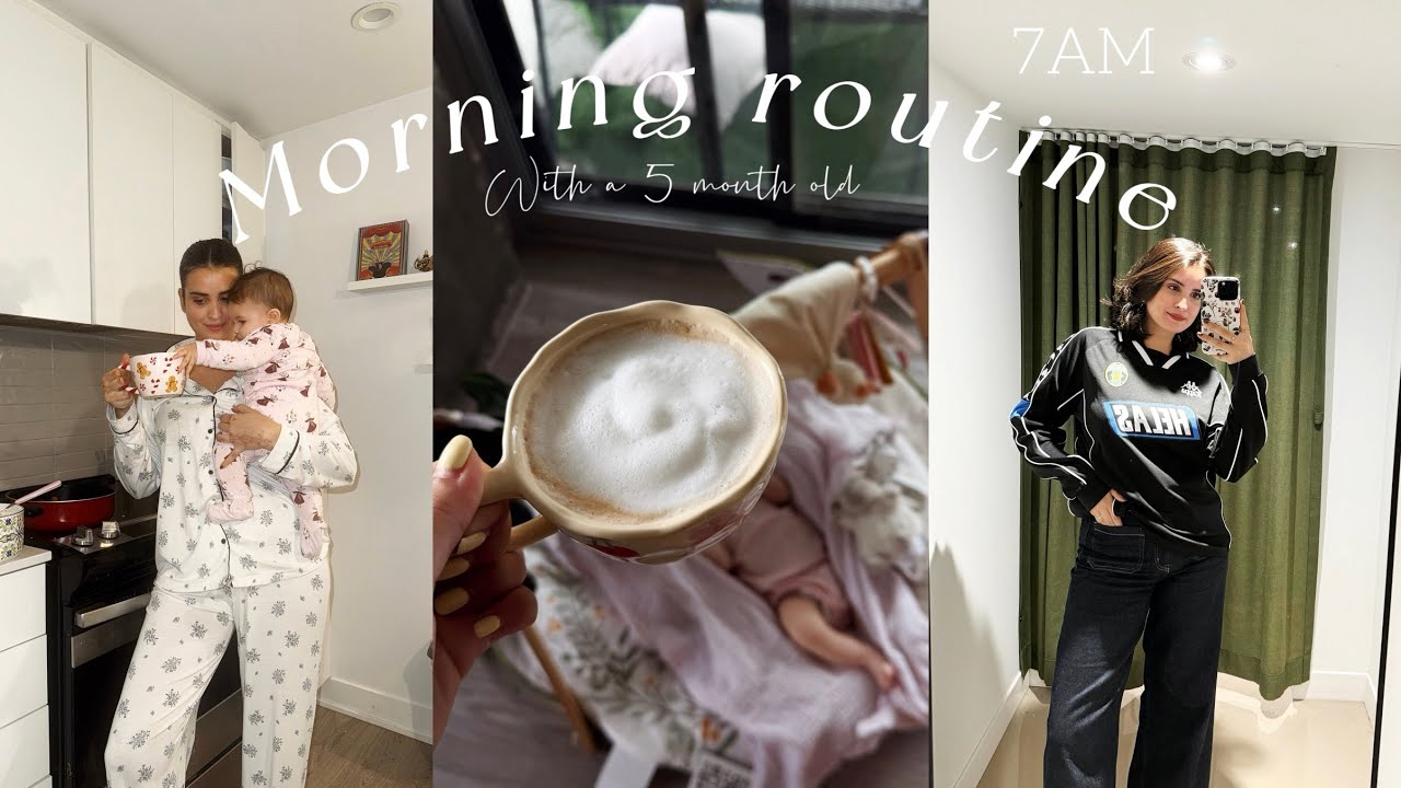 ♡ روتيني اليومي مع طفلي♡  DAY IN MY LIFE AS A NEW MOM 👶🏻 6 MONTH OLD BABY ROUTINE.
