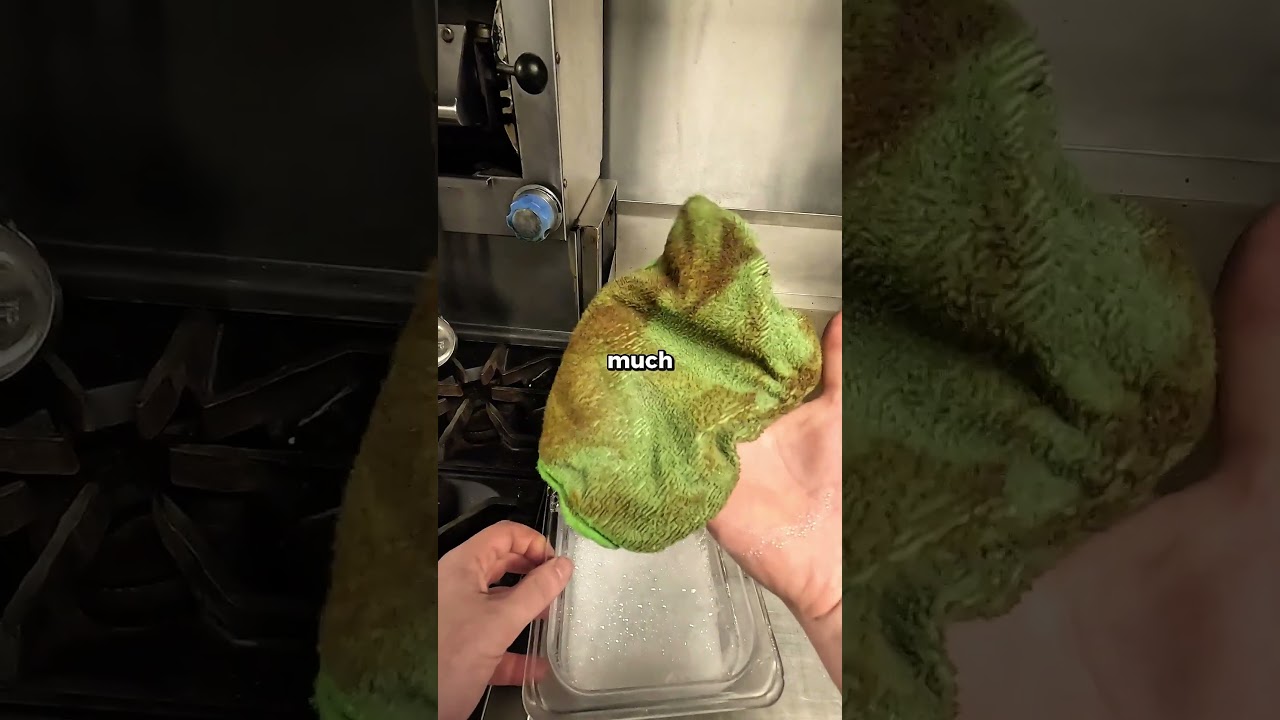 Testing and cleaning the new flat top griddle