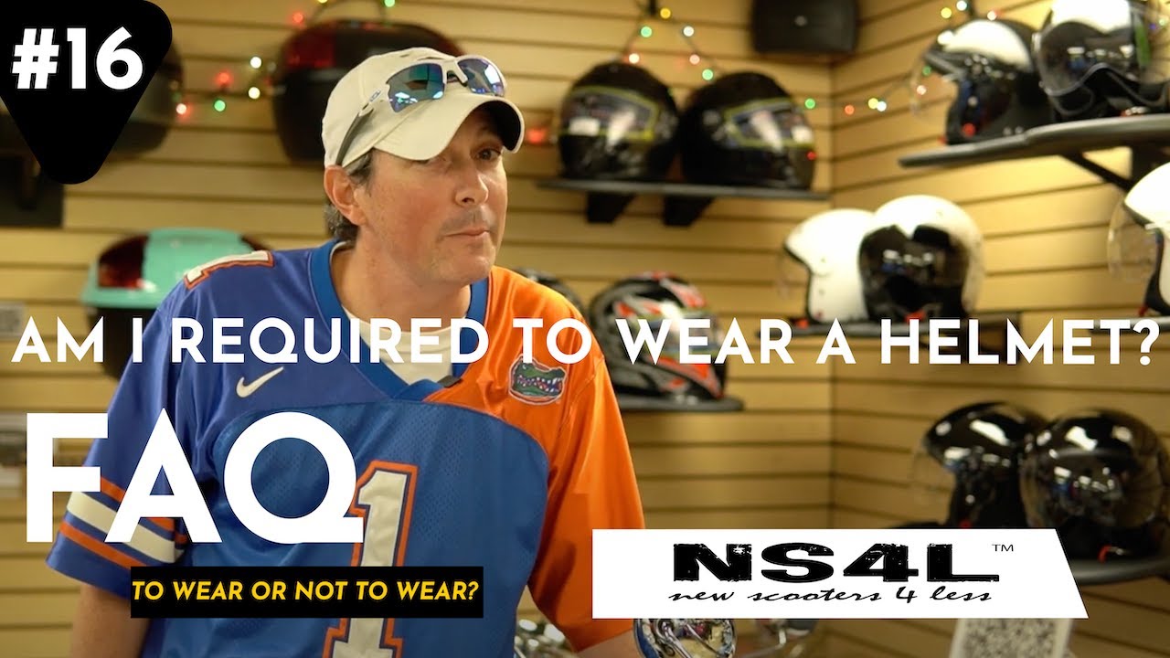 Are You Required to Wear a Helmet on a Scooter In Florida? | NS4L Scooter FAQs