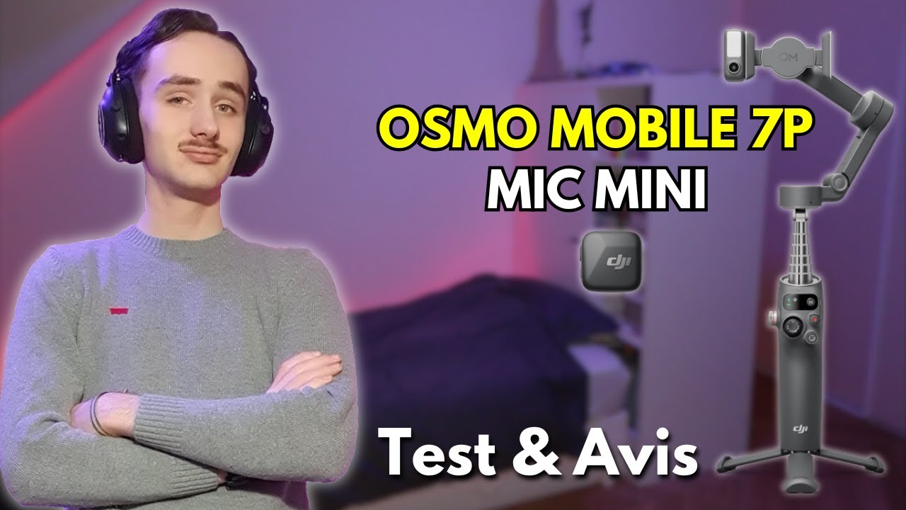 Filme comme un PRO avec ton smartphone ! (DJI OSMO MOBILE 7P et DJI MIC MINI)