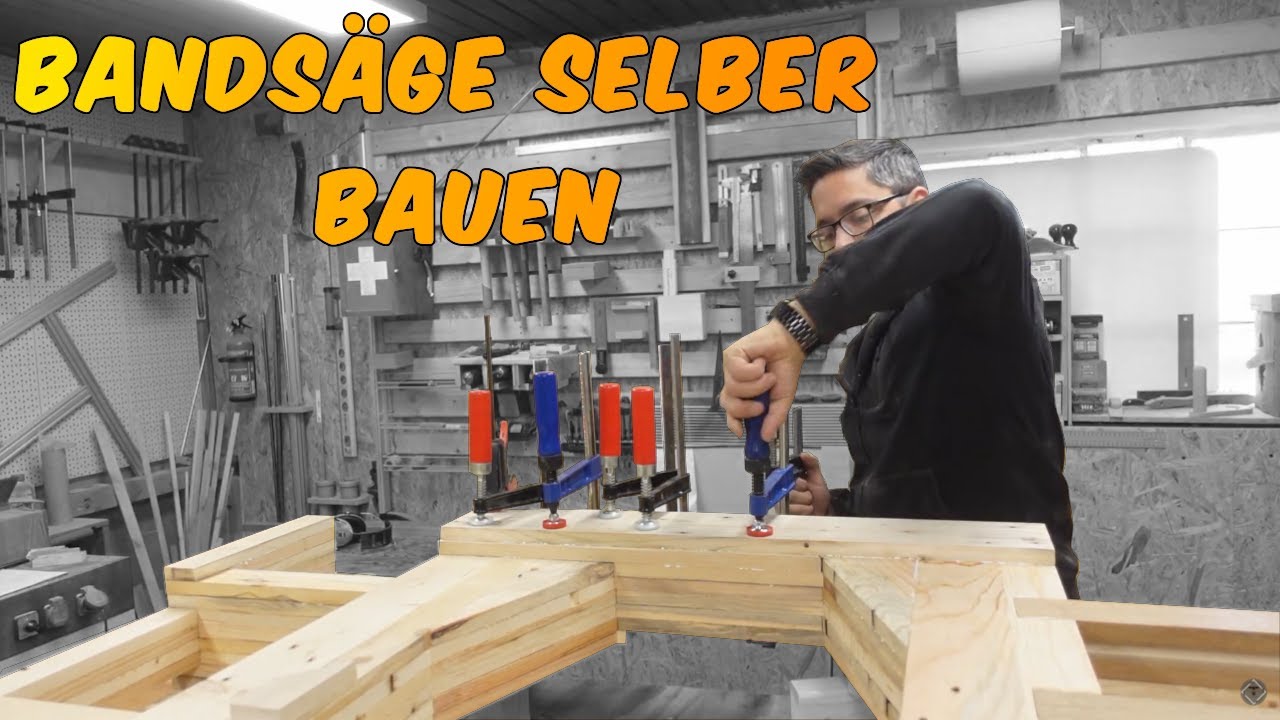 Bandsäge selber bauen #2 | Rahmen verleimen