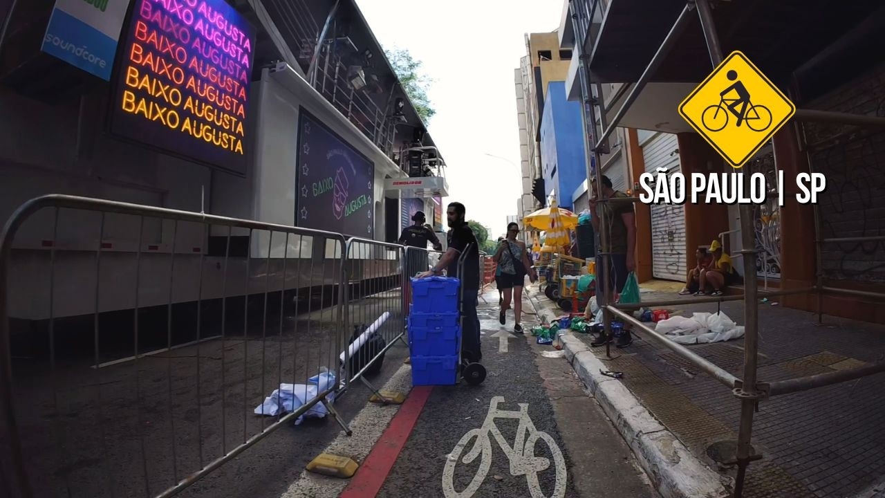 Rolê de BIKE no Pré-Carnaval de SÃO PAULO