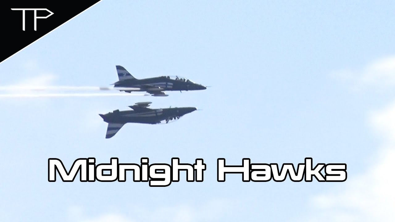 Midnight Hawks & Hawk solo - The Finnish Air Force 100th Anniversary Airshow