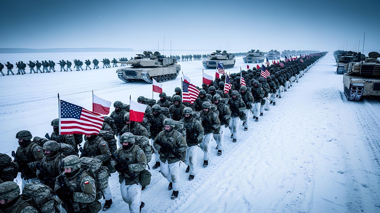 Tensions in Poland! US Marines and Polish Elite Forces Take Control of Bemowo Piskie