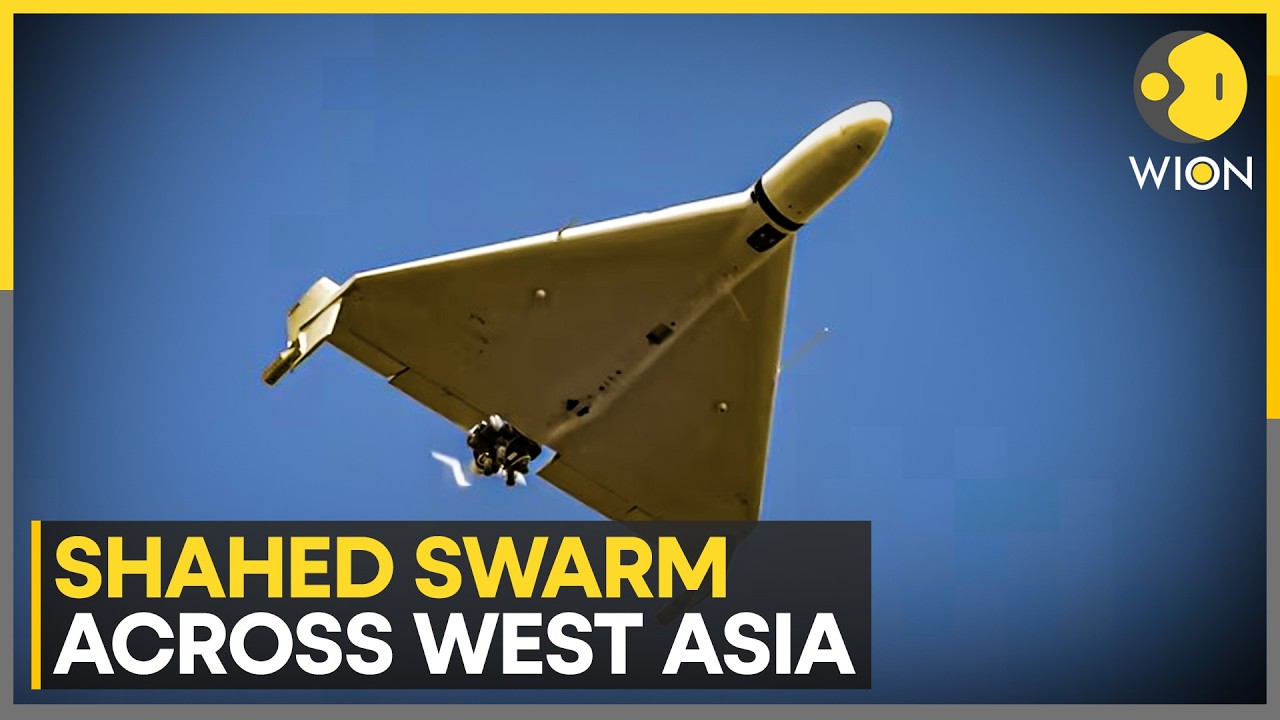 Iran Strikes Back: Iran Deploys Shahed Drones Across West Asia In Major Retaliation | WION