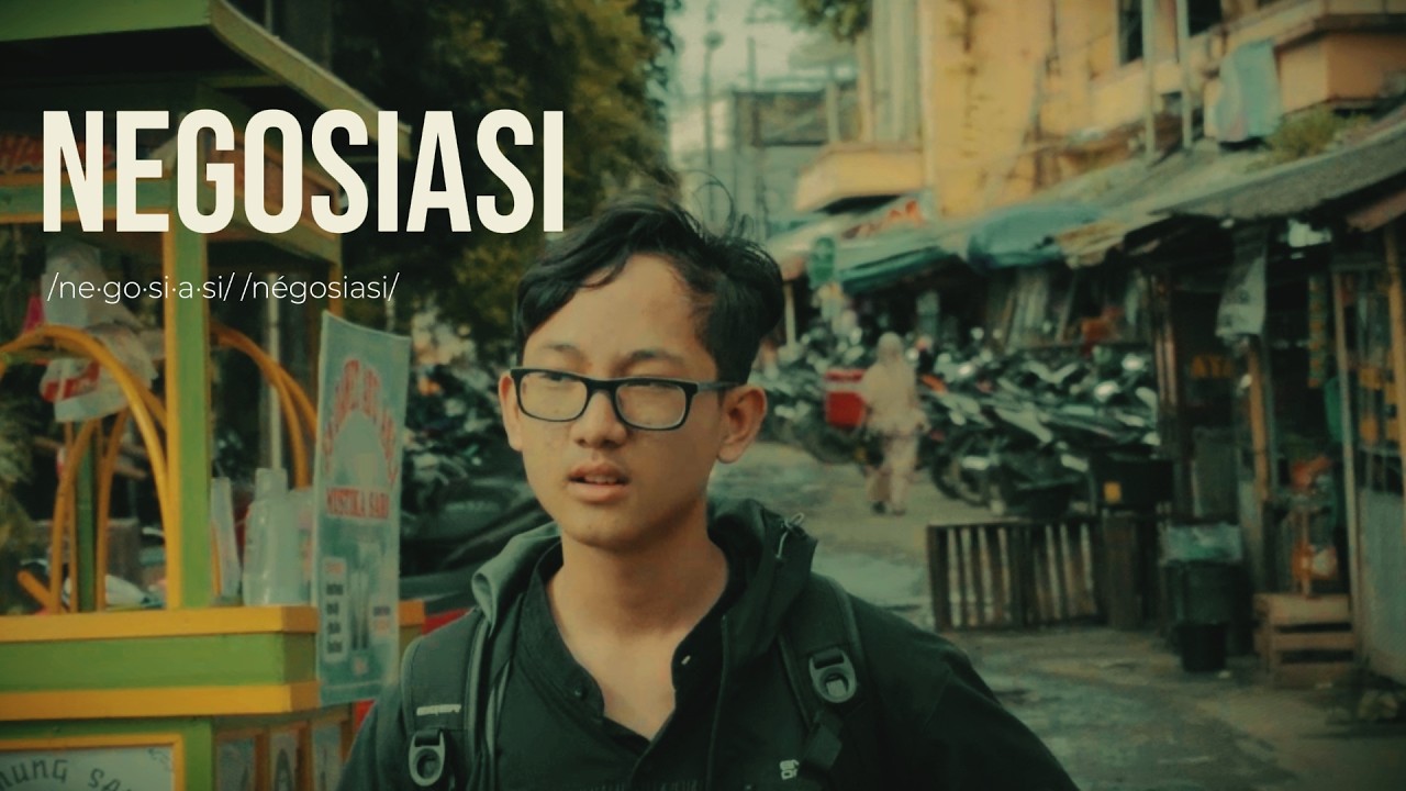 Bernegosiasi di Pasar Tradisional.
