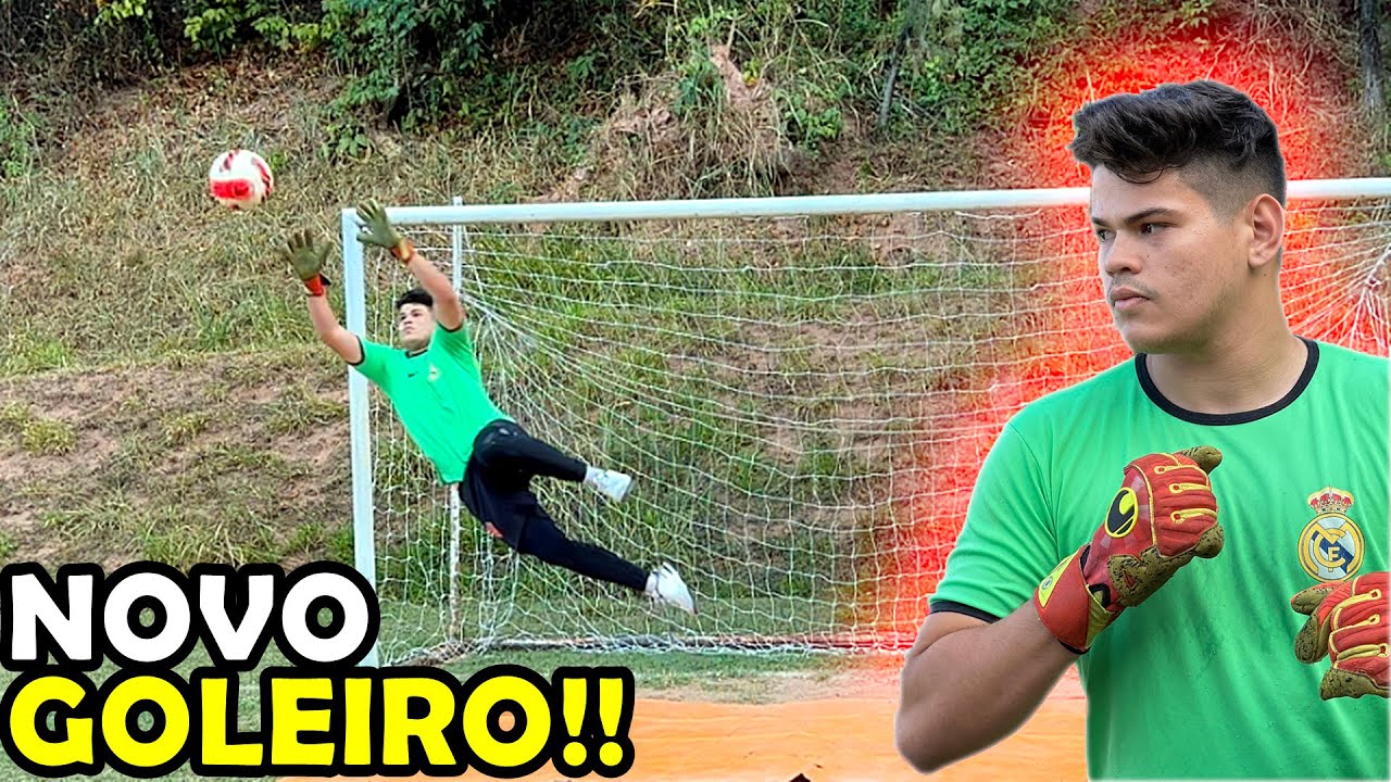 TESTANDO UM NOVO GOLEIRO PROFISSIONAL! SER&Aacute; QUE ELE &Eacute; BOM ? &lsaquo; Rikinho &rsaquo;
