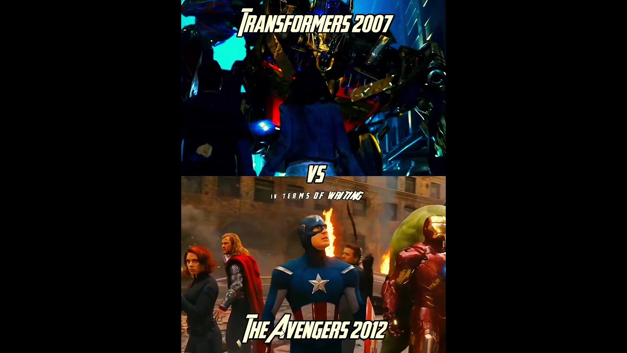 Transformers vs The Avengers (in terms of writing)