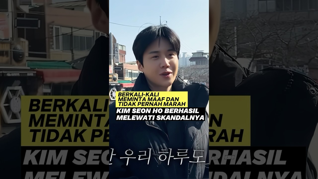 KIM SEON HO BERSABAR MELEWATI SK4NDALNYA