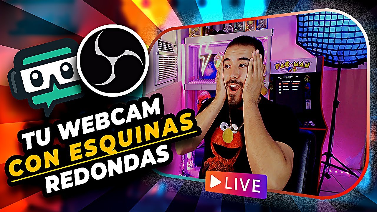 Como poner WEBCAM con esquinas REDONDAS OBS / streamlabs OBS