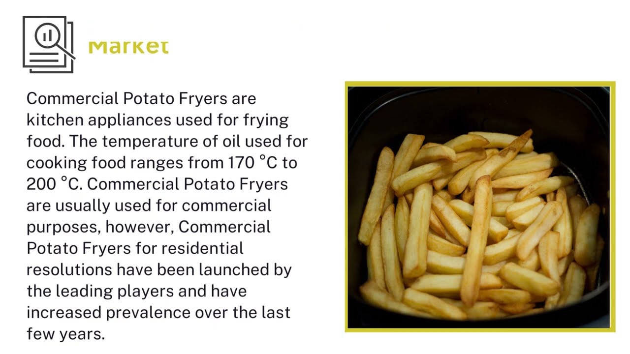 Commercial Potato Fryers Market | Industry Data Analytics | IDA