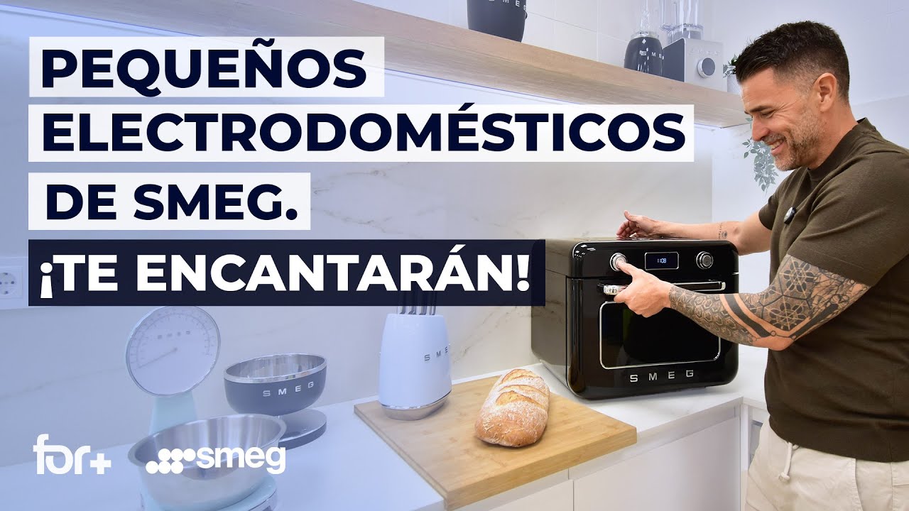 🚀 Novedades SMEG 2025: Horno con vapor, cuchillos y básculas inteligentes