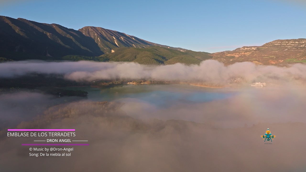 Embalse de los Terradets desde el Aire | Congost de Terradets y Sierra del Montsec