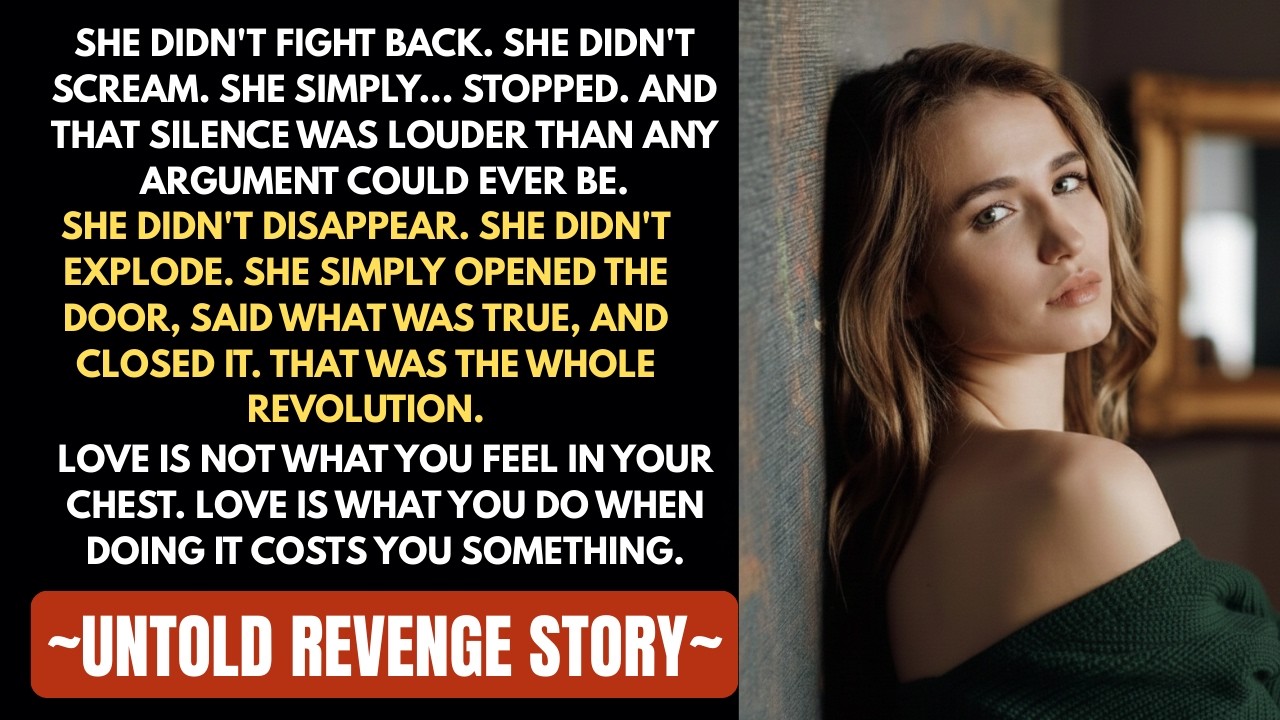 She didn't fight back. She didn't scream. She simply.. stopped And that silence Untold Revenge Story